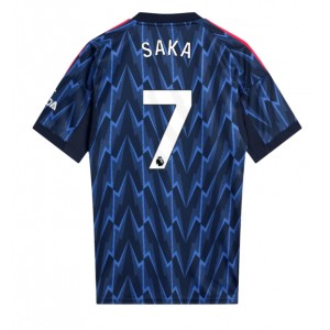 Fotbalové Dres Arsenal Bukayo Saka #7 Venkovní Oblečení 2025-26 Krátký Rukáv